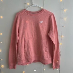 pink nike sweatshirt